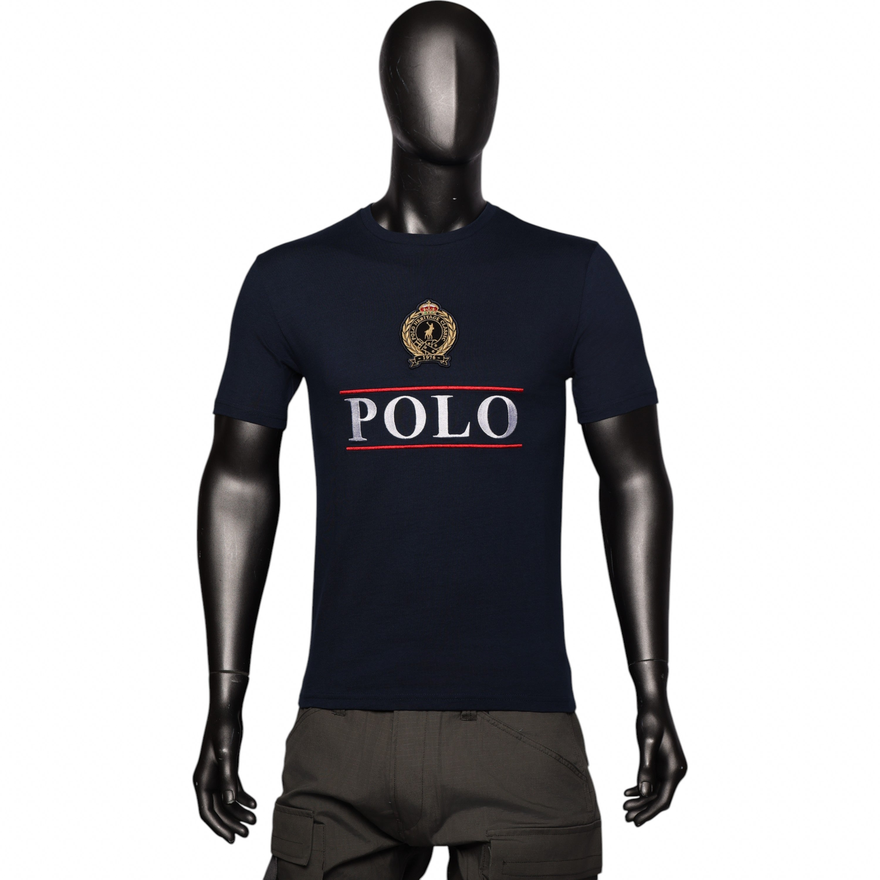 Polo T-Shirt Equestrian Navy
